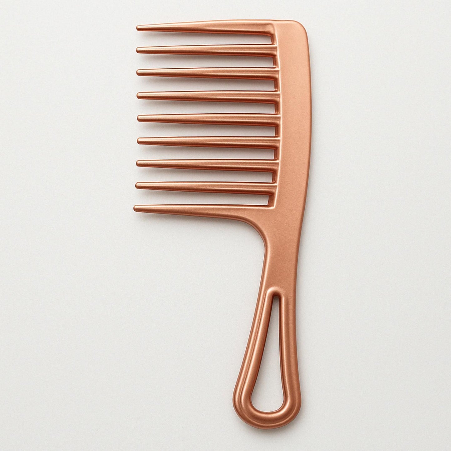 Wide-Tooth Satin Comb – Gentle & Elegant Detangling
